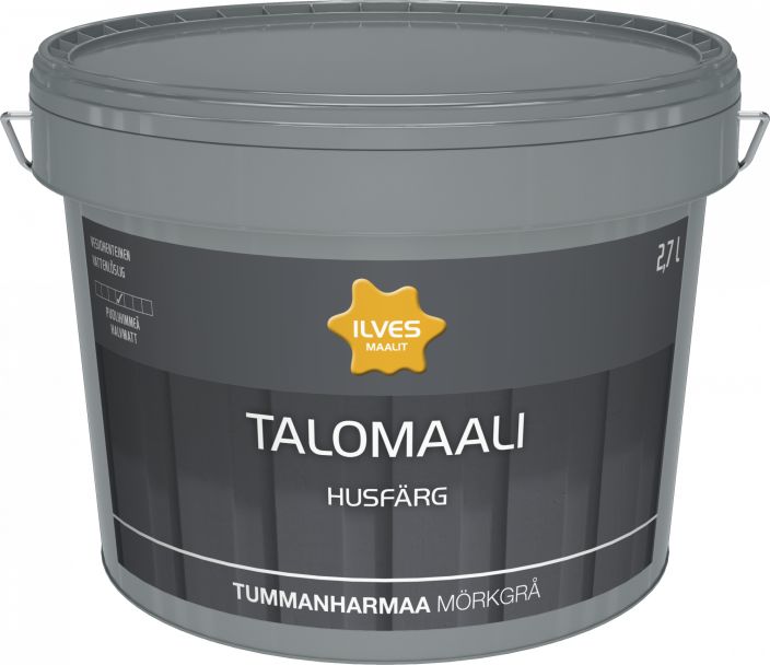 Ilves Talomaali 2,7L tummanharmaa IL4546 920-833