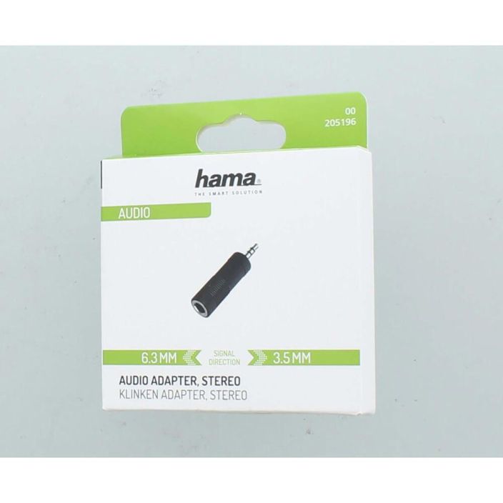 HAMA Adapter Audio 6.3 to 3.5 998-3084