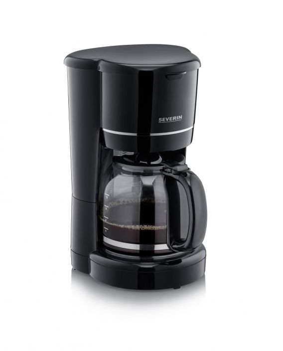 Severin kahvinkeitin musta KA4320 900W teholla varustettu peruskeitin joka kotiin. Keittaa n. 10 kupillista kahvia.