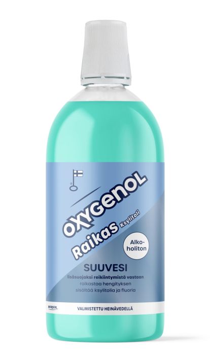 Oxygenol suuvesi ksylitoli 500ml 1000000587 957-050 ksylitoli