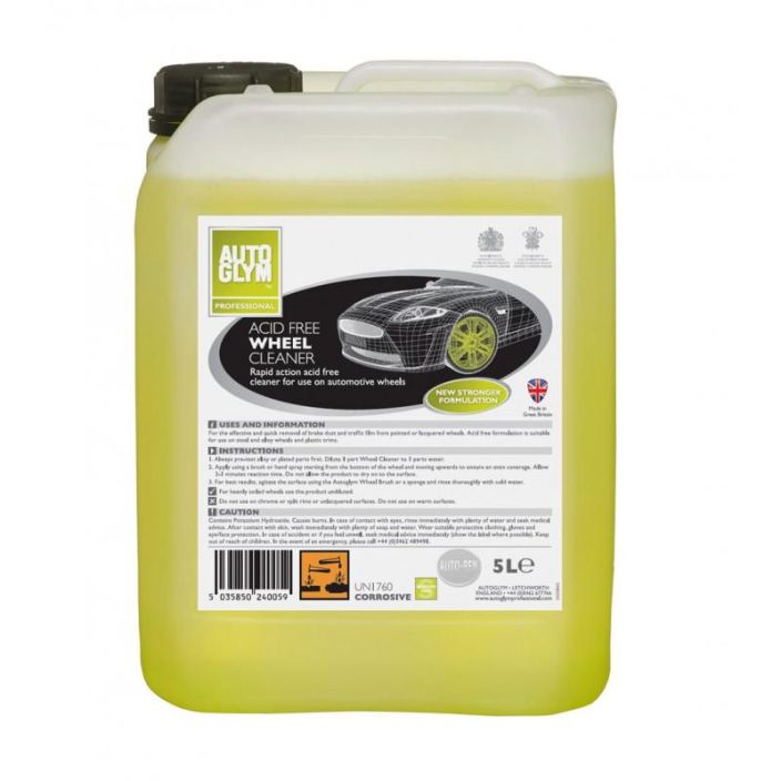 Auto-glym Acid Free Wheel Cleaner 5L 01_24_5L 911-342 hapoton vannepesu