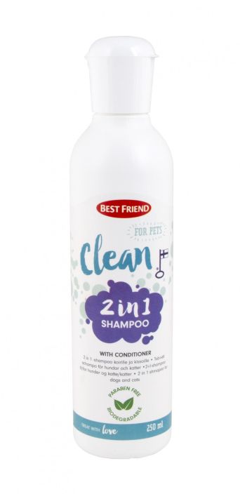 BF clean kaksi yhdessa shampoo 250ml 1130030 905-553 1130030
