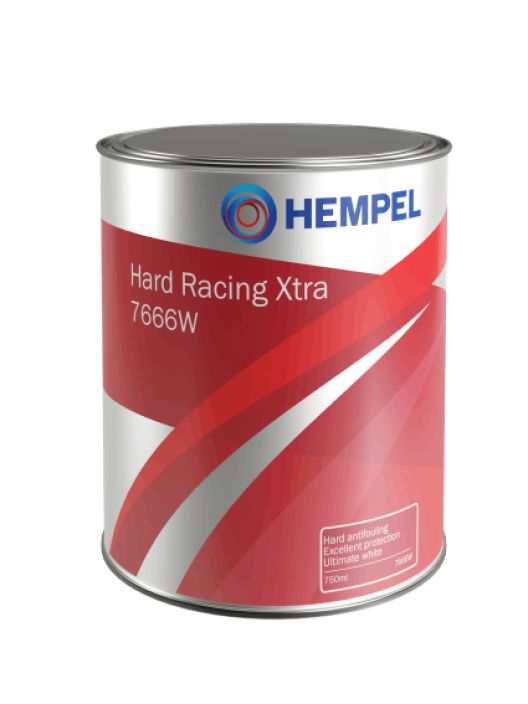 Hempel hard racing xtra 10101 valk. 0,75L 902-807 ultimate white kova antifouling-maali