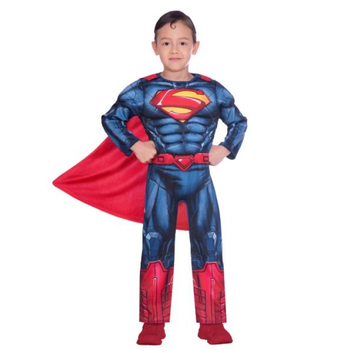 Superman muscle+cape asu 4-6 96762-4 926-3103 4-6v