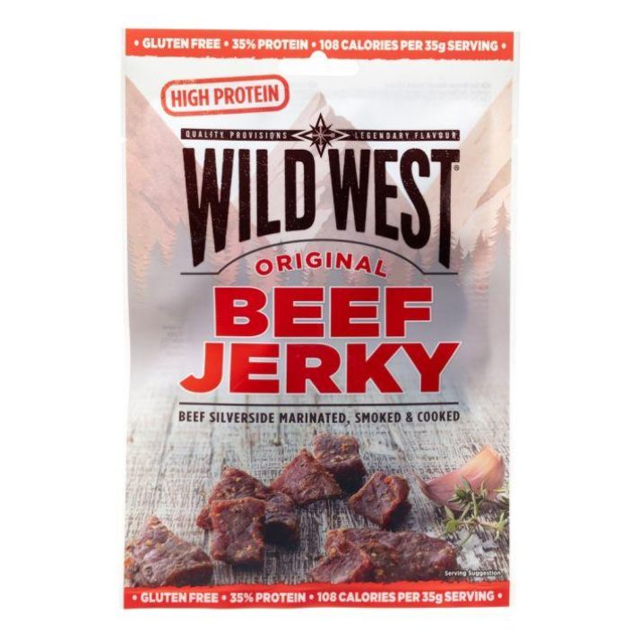 Wild West Beef Jerky kuivattu naudanliha original 60g 636524 924-2115