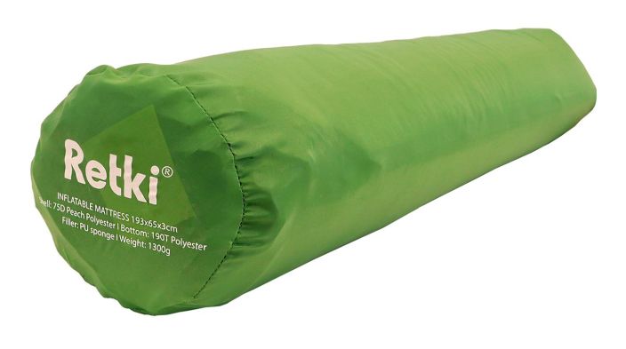 Retki Ilmataytteinen makuualusta tyynylla vihrea R5647 makuualusta tyynylla vihrea