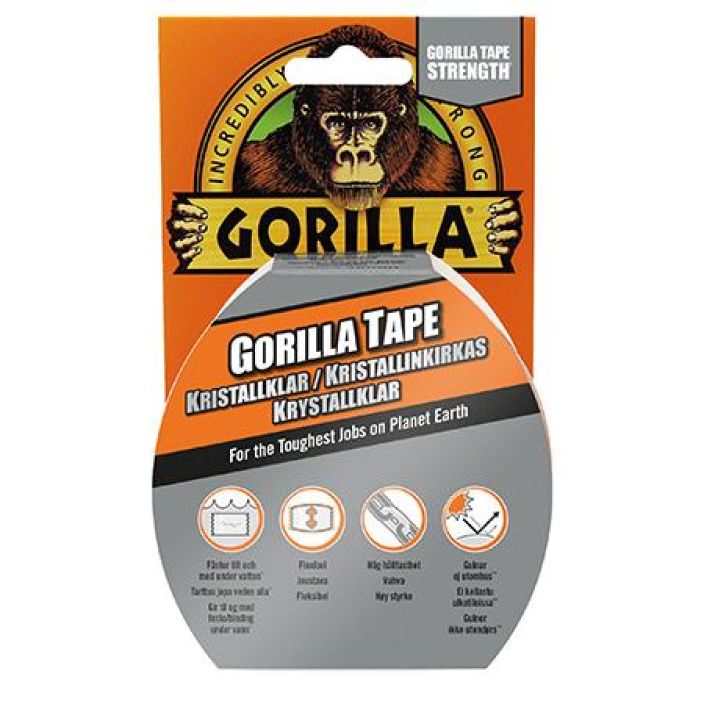 Gorilla Tape Clear Repair 24620 908-046