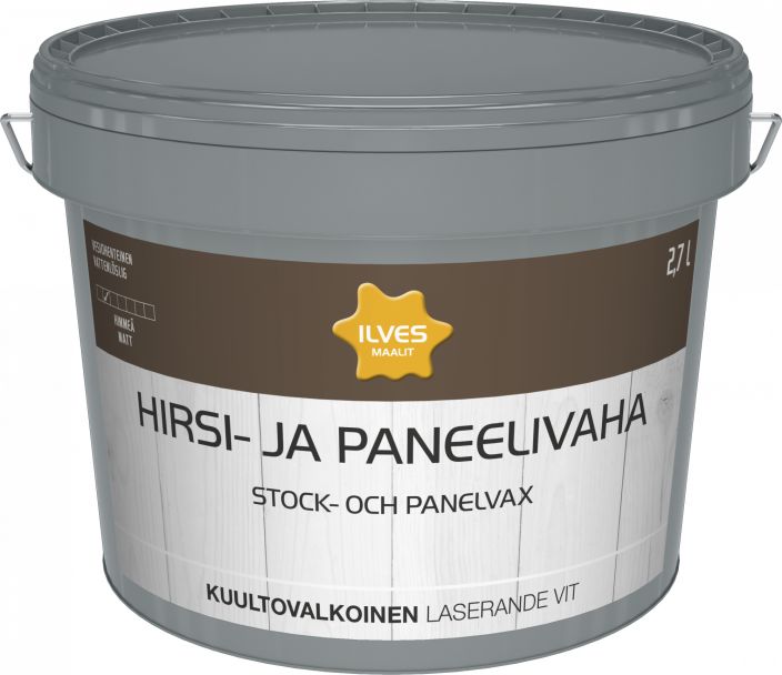 Ilves Hirsi- ja Paneelivaha Kuultovalkoinen 2,7L IL2955 920-829