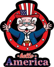 Hello America logo