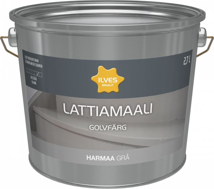 Ilves lattiamaali harmaa 2,7L IL0463 920-654