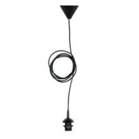 Harju Ripustusjohto E27 laipalla musta 3,5m 86610