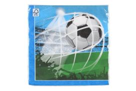 Servetti jalkapallo 33x33cm 20kpl 633394