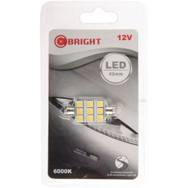C-Bright C-Bright LED-Polttimo SV8,5-8 12V valk. 29-273VA