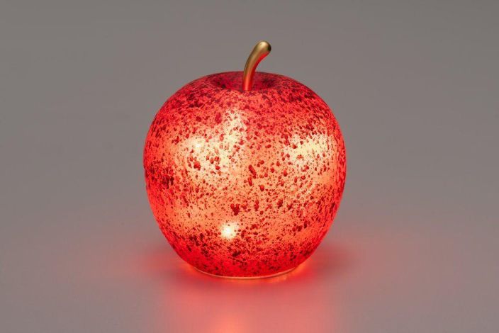Finnlumor Lasiomena LED-valoilla Punainen 17cm 658030 tuotekuva 1 Finnlumor Lasiomena LED-valoilla Punainen 17cm 658030 tuotekuva 1