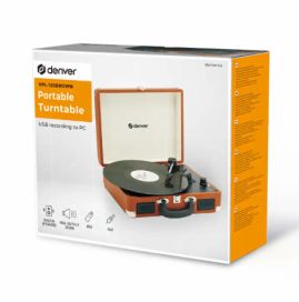 Denver LP-soitin ruskea VPL-120BR