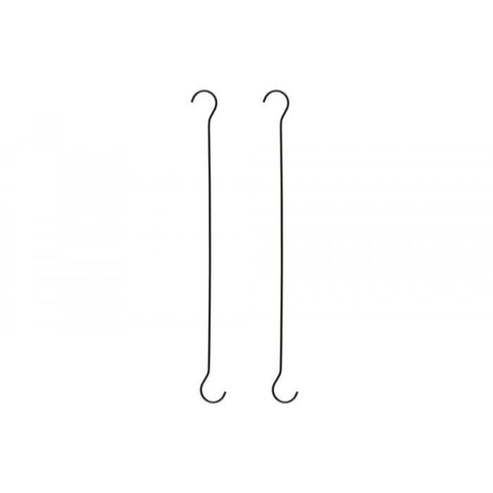 Tarmo Ripustuskoukku musta 60cm 2kpl 330541 tuotekuva 1