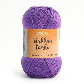 Esito virkkuulanka 9010 violetti 100g