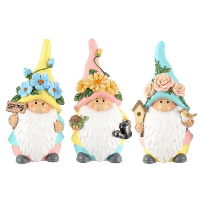 4Living Puutarhatonttu Kukkahattu 18,5cm 631948 924-4580