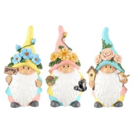 4Living 4Living Puutarhatonttu Kukkahattu 18,5cm 631948