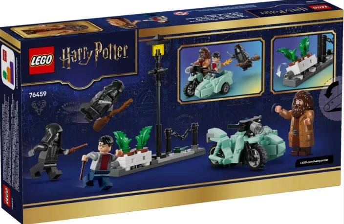 Hagrid ja Harry pakenevat Likusteritieltä 76459 tuotekuva 6