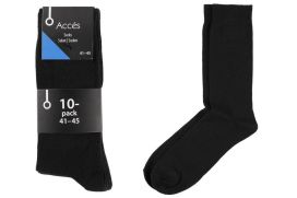 Acces Acces Sukat Basic 10-pakk 41/45 musta 622523