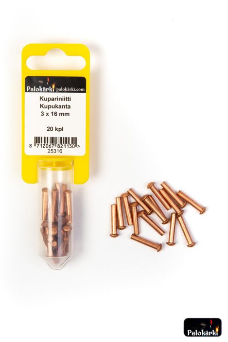 Kupariniitti kupukanta 3x16mm 20kpl 25316 980-3131