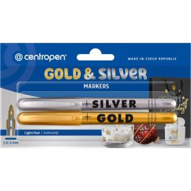 Centropen Huopakynä Kulta / hopea Centropen 100062