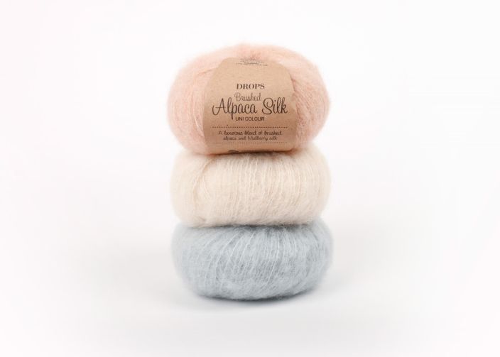 Drops Brushed Alpaca Silk 34 sweet orchid 25g 109834 tuotekuva 1