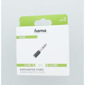 Hama HAMA Audio Adapteri 3.5mm-6.3mm Stereo 205194