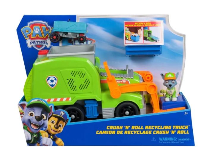 Paw Patrol Rocky Crush N' Roll Recycling Truck 6071248 926-2195