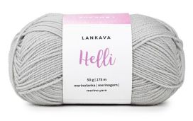 Lankava Helli 301 vaaleanharmaa 50g
