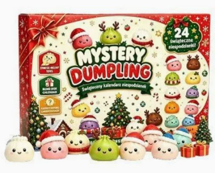 Joulukalenteri Squishy Dumplings Joulukalenteri Squishy Dumplings
