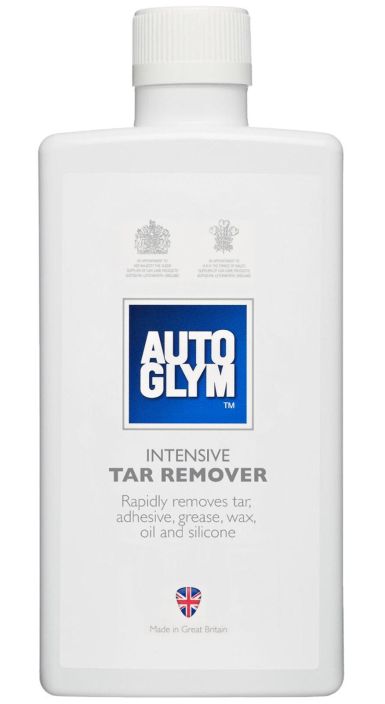 Autoglym Intensive Tar Remover tervan- ja liimanpoistaja 500ml Intensive Tar Remover on helppo levittaa, turvallinen sisa-