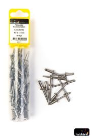 Palokärki Vetoniitti ruostumaton kupukanta 4,8x12mm 50kpl 48121