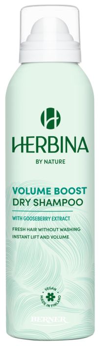 Herbina Volume Boost kuivashampoo 200ml 15901587 Herbina Volume Boost kuivashampoo 200ml 15901587
