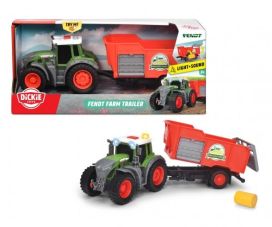 Dickie toys Fendt traktori perävaunulla 203734001