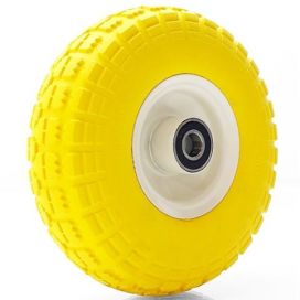 Kottikärrynpyörä umpikumi 3.50-4" PU 3.50-4"