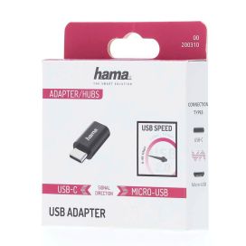 Hama HAMA Adapteri USB-C - USB Micro B 2.0 200310