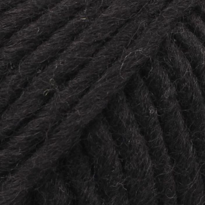 Drops Snow uni 02 black 50g 108202