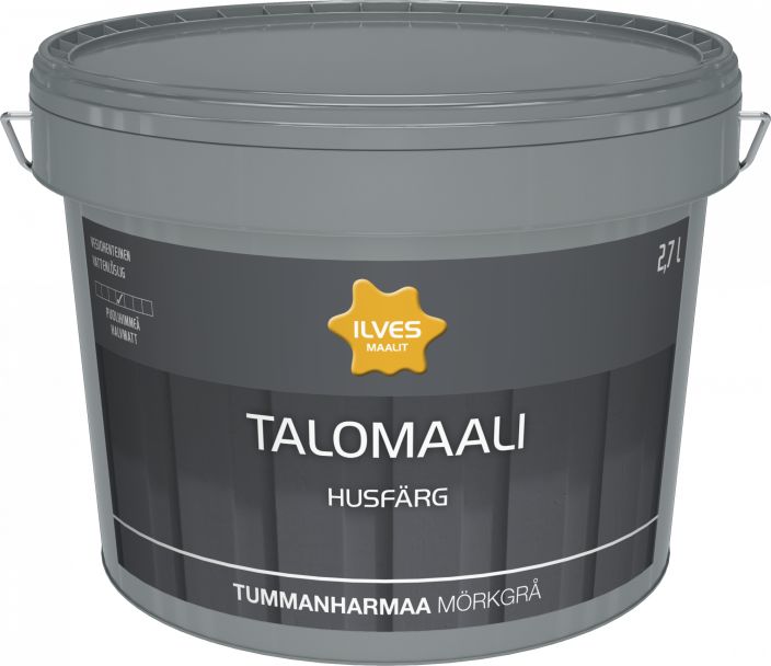 Ilves Talomaali 2,7L tummanharmaa IL4546 920-833