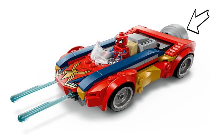 Spider-Manin auto vastaan Venomiksi muuttunut Wolverine 76336 tuotekuva 3 Spider-Manin auto vastaan Venomiksi muuttunut Wolverine 76336 tuotekuva 3