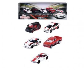 Majorette Majorette Toyota Racing 5kpl lahjapakkaus 212053189
