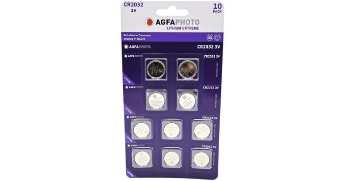 AgfaPhoto CR2032 10-pack 978-025