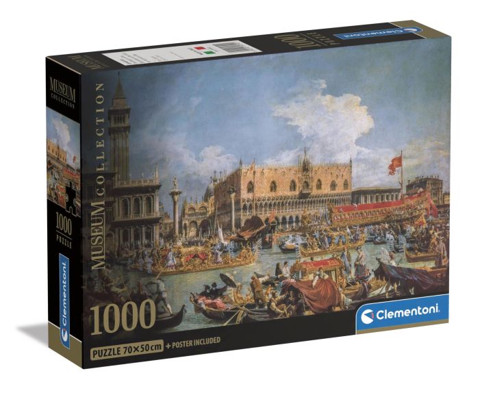 Clementoni Museo 1000p palapeli laj. 40023000 tuotekuva 3