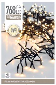 Valoketju Cluster 768led lämminvalk. AX8550130