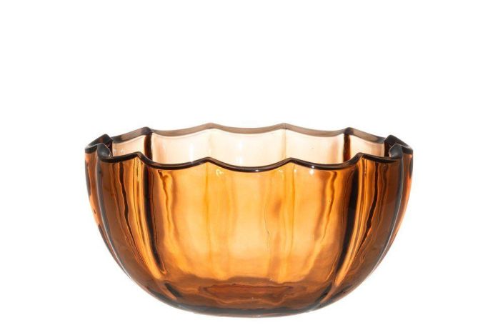 4Living Säilytyskulho Kurpitsa kannellinen ruskea lasia 17,5cm tuotekuva 1 4Living Säilytyskulho Kurpitsa kannellinen ruskea lasia 17,5cm tuotekuva 1