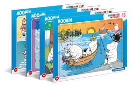 Clementoni Clementoni Muumi kehyspalapeli 15p lajit. 47000020