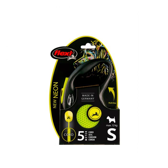 Flexi Neon Reflect S 12kg/5m punos 231490 905-600 231490