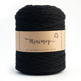 Lankava Minimop lanka 70 Musta 700g