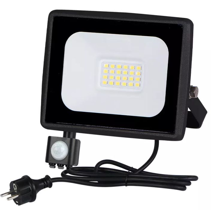 Led Energie valonheitin PURE 20W 1800lm liiketunnistin 4000K IP43 Liiketunnistimella varustettu, tehokas ja kompaktin Led Energie valonheitin PURE 20W 1800lm liiketunnistin 4000K IP43 Liiketunnistimella varustettu, tehokas ja kompaktin